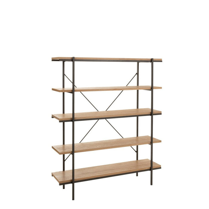 Vakkenkast Naturel Ash hout 34x141 cm-Vakkenkasten-J-Line