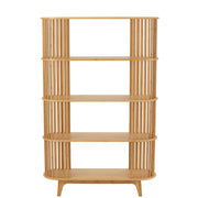 Vakkenkast Naturel Bamboe 30x100 cm-Vakkenkasten-J-Line