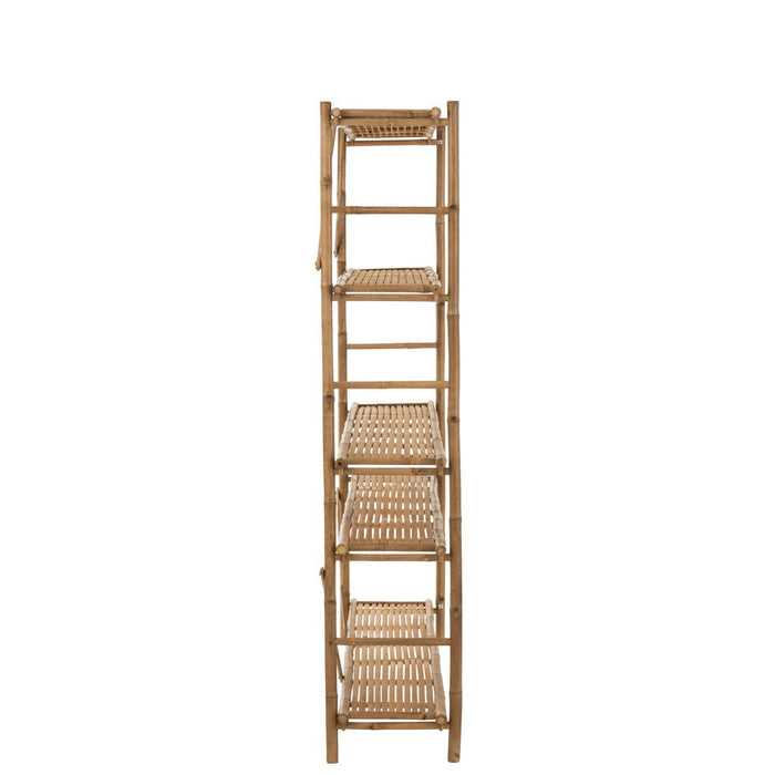 Vakkenkast Naturel Bamboe 40x160 cm-Opbergkasten-J-Line