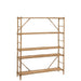 Vakkenkast Naturel Bamboe 40x160 cm-Opbergkasten-J-Line