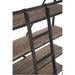 Vakkenkast Naturel Ijzer 45x160 cm-Opbergkasten-J-Line