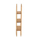 Vakkenkast Naturel Metaal Ovaal 20x56 cm-Opbergkasten-J-Line