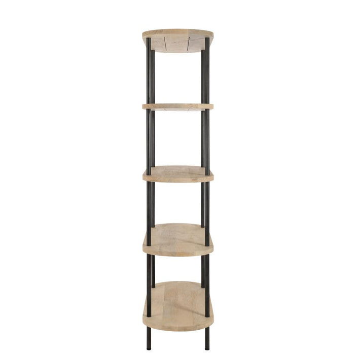 Vakkenkast Naturel Staal 40x105 cm-Opbergkasten-J-Line