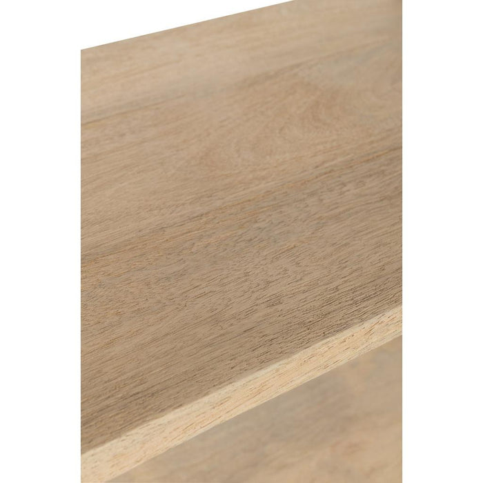 Vakkenkast Naturel Staal 40x105 cm-Opbergkasten-J-Line