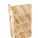 Vakkenkast Naturel Teakhout 40x140 cm-Opbergkasten-J-Line