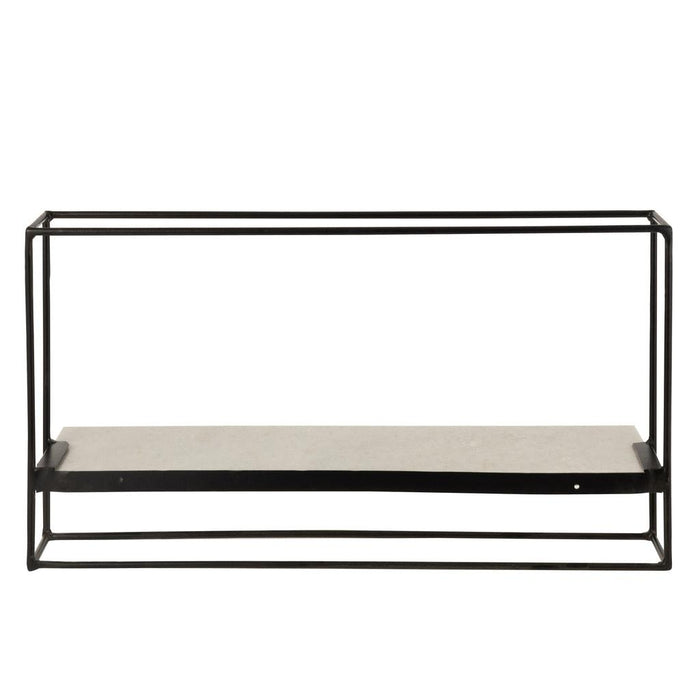 Vakkenkast Wit Ijzer L 65x16 cm-Opbergkasten-J-Line
