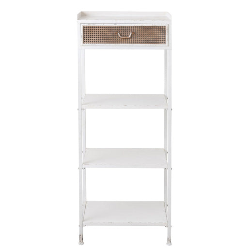 Vakkenkast Wit Metaal 38x54 cm-Vakkenkasten-J-Line