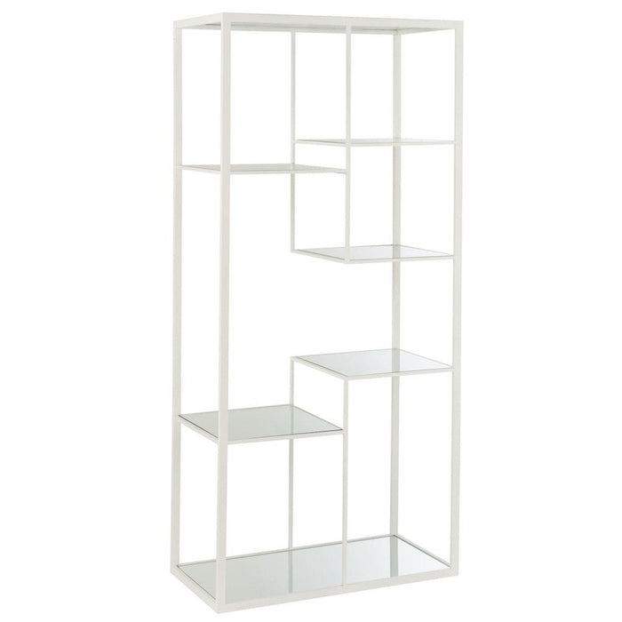 Vakkenkast Wit Metaal 42x82 cm-Opbergkasten-J-Line