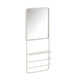 Vakkenkast Wit Mirror 12x40 cm-Opbergkasten-J-Line