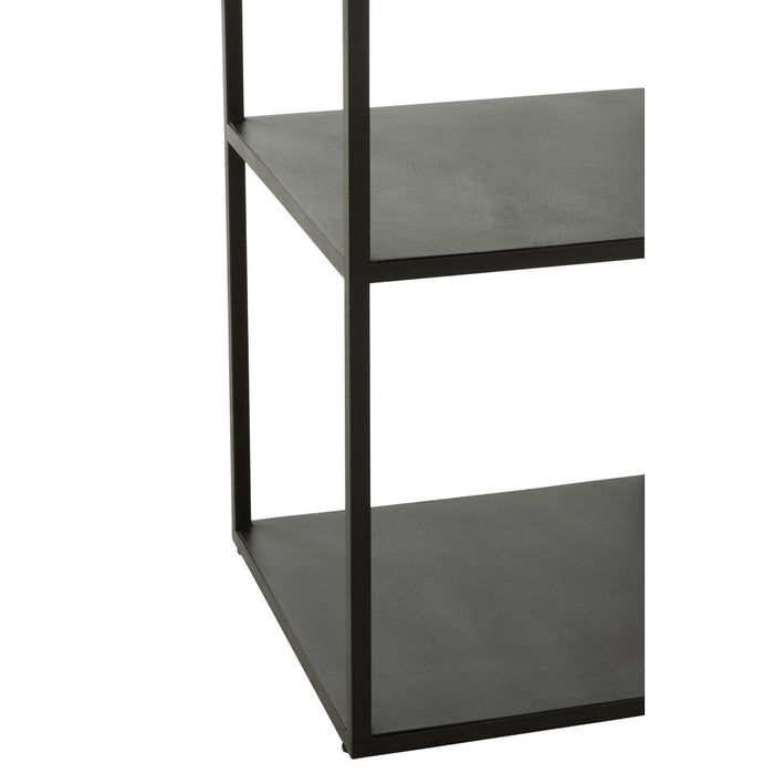 Vakkenkast Zwart Ijzer 40 cm-Opbergkasten-J-Line