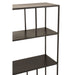 Vakkenkast Zwart Metaal 26x85 cm-Opbergkasten-J-Line
