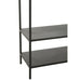 Vakkenkast Zwart Metaal 30x120 cm-Opbergkasten-J-Line