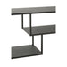 Vakkenkast Zwart Metaal 30x120 cm-Opbergkasten-J-Line