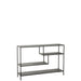 Vakkenkast Zwart Metaal 30x120 cm-Opbergkasten-J-Line