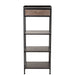 Vakkenkast Zwart Metaal 38x54 cm-Opbergkasten-J-Line