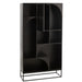 Vakkenkast Zwart ijzer 33x90 cm-Vakkenkasten-J-Line