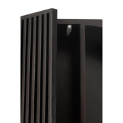 Vakkenkast Zwart ijzer 33x90 cm-Vakkenkasten-J-Line