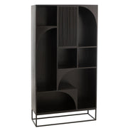 Vakkenkast Zwart ijzer 33x90 cm-Vakkenkasten-J-Line