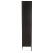 Vakkenkast Zwart ijzer 33x90 cm-Vakkenkasten-J-Line