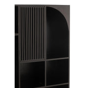 Vakkenkast Zwart ijzer 33x90 cm-Vakkenkasten-J-Line