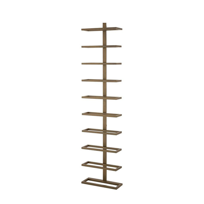 Vakkenkasten Vakkenkast Icon Messing IJzer Wall Wijnrek Verticaal Lagen-Vakkenkasten-PTMD