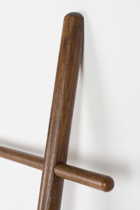 Vazen Ladder Jhon Oak hout Bruin 3.5x52 cm-Vazen-Creating Home