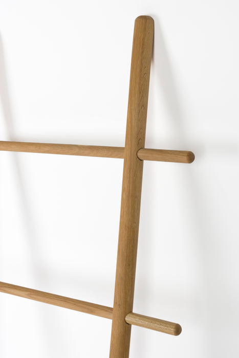 Vazen Ladder Jhon Oak hout Naturel 3.6x52 cm-Vazen-Creating Home