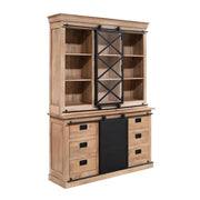 Vitrinekast Fresno 160 cm 160x45x220 cm-Vitrinekasten-Starfurn