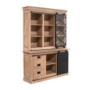 Vitrinekast Fresno 160 cm 160x45x220 cm-Vitrinekasten-Starfurn