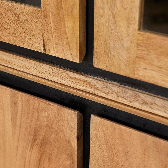 Vitrinekast RichWood - 160 cm-Vitrinekasten-Starfurn