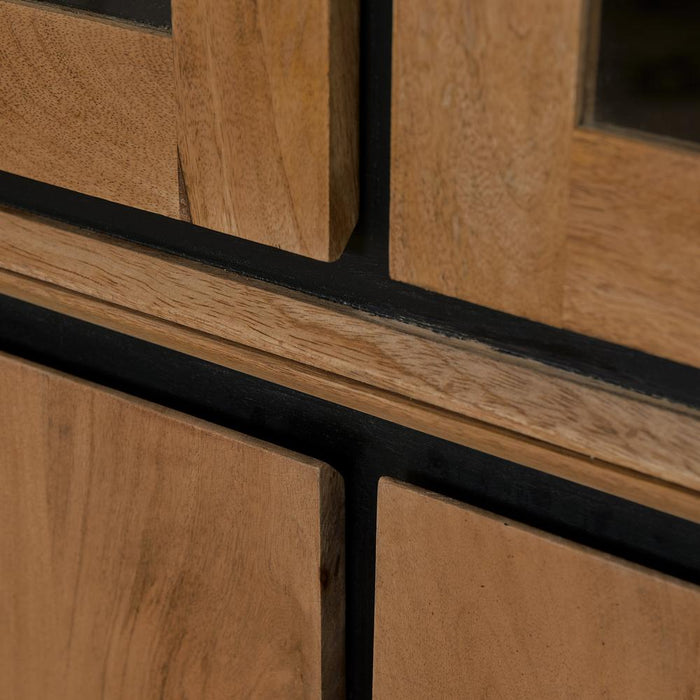 Vitrinekast RichWood - 160 cm-Vitrinekasten-Starfurn