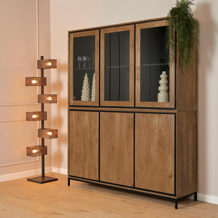 Vitrinekast RichWood - 160 cm-Vitrinekasten-Starfurn