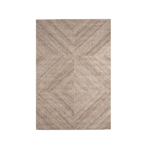 Vloerkleden Blendy - Taupe - Wol-Rechthoekige vloerkleden-LABEL51