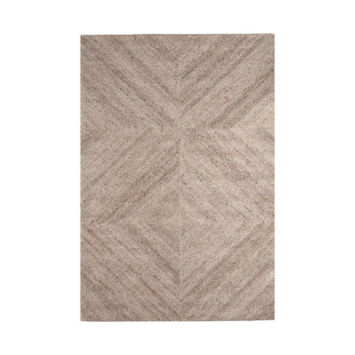 Vloerkleden Blendy - Taupe - Wol-Rechthoekige vloerkleden-LABEL51