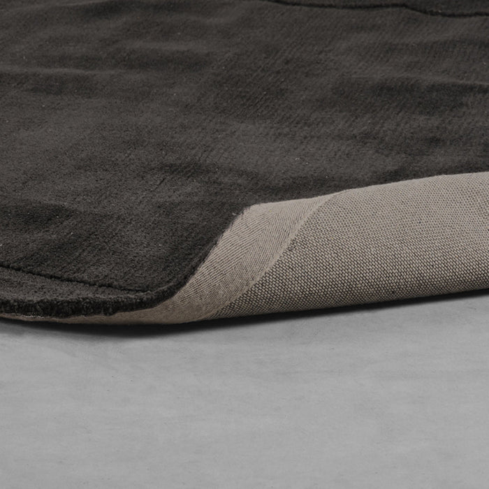 Vloerkleden Mody - Antraciet - Polyester - 160x230 cm - Organisch-Rechthoekige vloerkleden-LABEL51