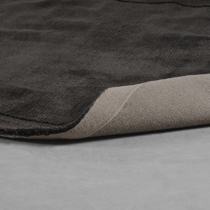 Vloerkleden Mody - Antraciet - Polyester - 160x230 cm - Organisch-Rechthoekige vloerkleden-LABEL51