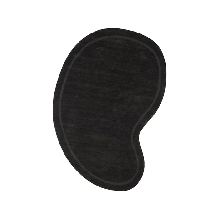 Vloerkleden Mody - Antraciet - Polyester - 160x230 cm - Organisch-Rechthoekige vloerkleden-LABEL51