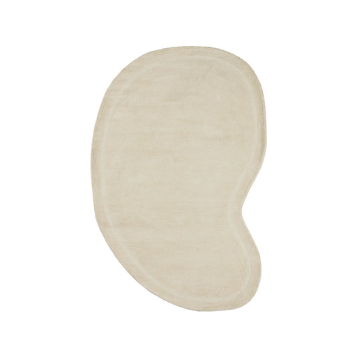 Vloerkleed 160x230 Mody Polyester Beige-Rechthoekige vloerkleden-LABEL51
