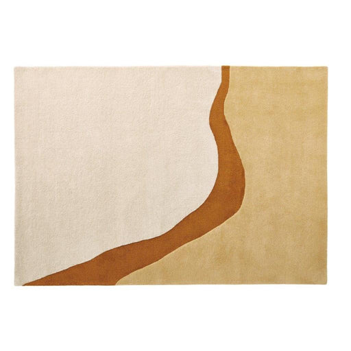 Vloerkleed 160x230 cm Organix 510 Gold Wol-Rechthoekige vloerkleden-Brinker Carpets