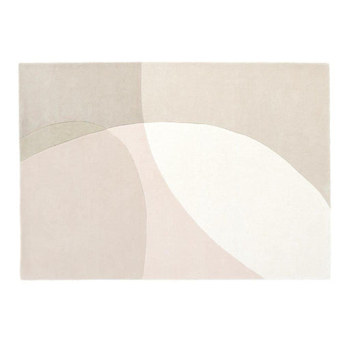 Vloerkleed 160x230 cm Shades 100 White Wol-Rechthoekige vloerkleden-Brinker Carpets