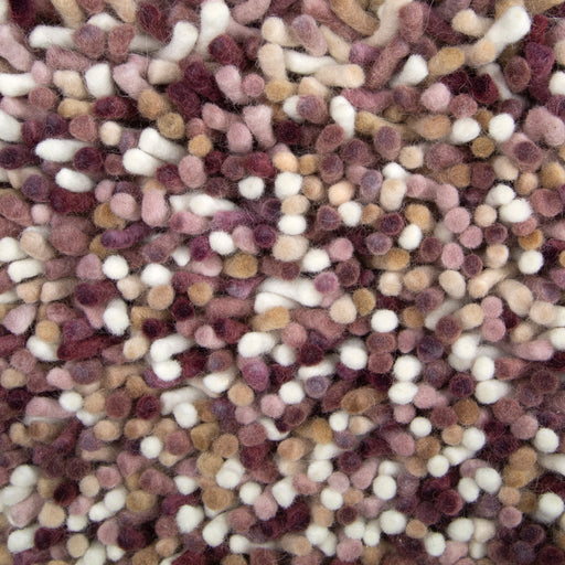 Vloerkleed 170x230 cm Alto Wine Red Wol-Rechthoekige vloerkleden-Brinker Carpets