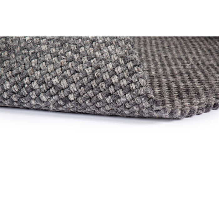 Vloerkleed 170x230 cm Burano Anthracite 614-604 Wol-Rechthoekige vloerkleden-Brinker Carpets