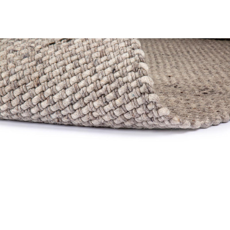 Vloerkleed 170x230 cm Burano Dark Grey 618-613 Wol-Rechthoekige vloerkleden-Brinker Carpets