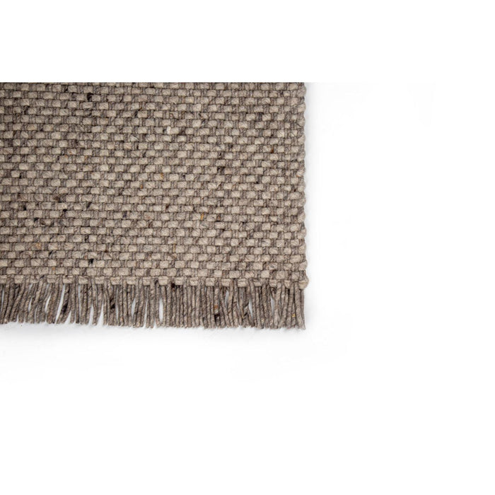 Vloerkleed 170x230 cm Burano Dark Grey 618-613 Wol-Rechthoekige vloerkleden-Brinker Carpets