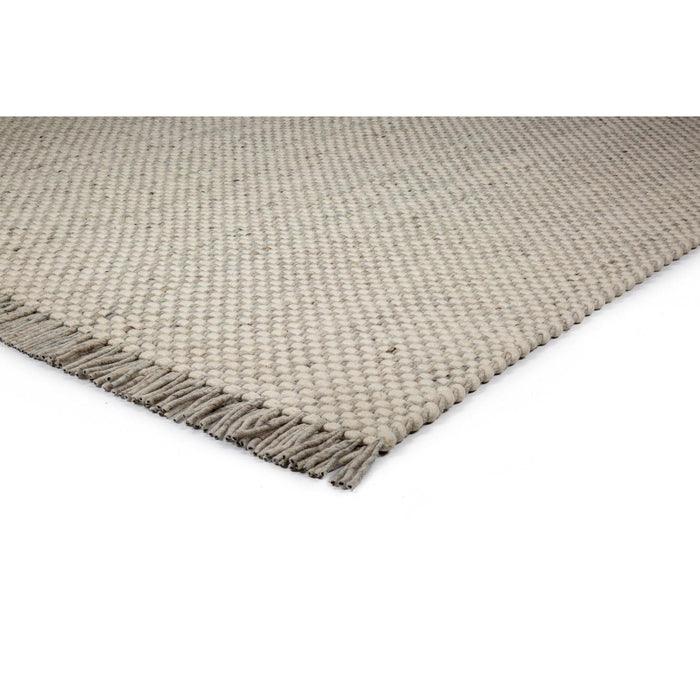 Vloerkleed 170x230 cm Burano White Grey 001-367 Wol-Rechthoekige vloerkleden-Brinker Carpets