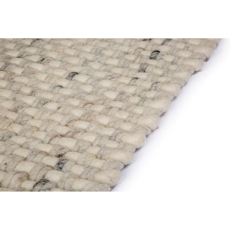 Vloerkleed 170x230 cm Burano White Grey 001-367 Wol-Rechthoekige vloerkleden-Brinker Carpets