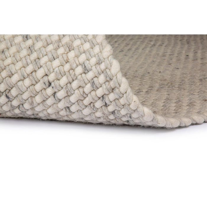Vloerkleed 170x230 cm Burano White Grey 001-367 Wol-Rechthoekige vloerkleden-Brinker Carpets