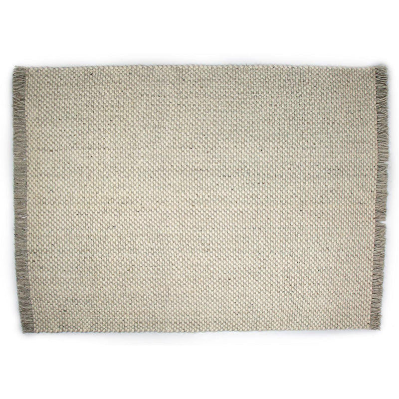 Vloerkleed 170x230 cm Burano White Grey 001-367 Wol-Rechthoekige vloerkleden-Brinker Carpets