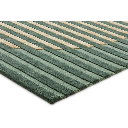 Vloerkleed 170x230 cm Fano Green Wol-Rechthoekige vloerkleden-Brinker Carpets