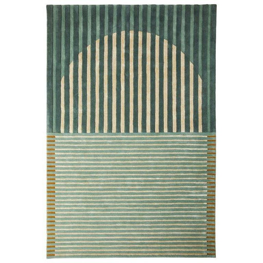 Vloerkleed 170x230 cm Fano Green Wol-Rechthoekige vloerkleden-Brinker Carpets